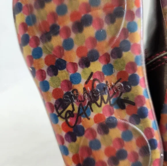 Eric Carlisle x Stride rite Hungry Caterpillar Boots toddler / baby size 4 - Picture 7 of 9